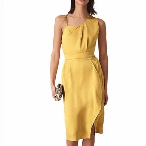 Reiss Sara ruffle skirt dress